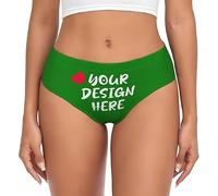 Biancheria intima personalizzata per le donne con l'immagine del viso Mutandine personalizzate Aggiungi il tuo design Perizoma personalizzato Regali divertenti per lei, Stile 7, Small