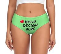 Biancheria intima personalizzata per le donne con l'immagine del viso Mutandine personalizzate Aggiungi il tuo design Perizoma personalizzato Regali divertenti per lei, Stile 11., XXX-Large