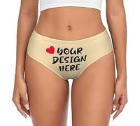 Biancheria intima personalizzata per le donne con l'immagine del viso Mutandine personalizzate Aggiungi il tuo design Perizoma personalizzato Regali divertenti per lei, Stile 18, Small