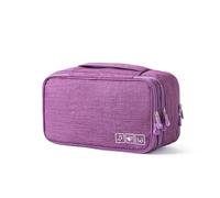 Biancheria Intima Sacchetto di Immagazzinaggio Viaggio Reggiseno Organizzatore Donne Uomini Calzini Cosmetici Vestiti Sacchetto Roba Merci Accessori, Viola, Taglia unica