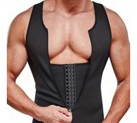 Biancheria intima sportiva da uomo per compressione e modellatura, adatta per l'esercizio fisico, può essere utilizzata come maglietta intima, strato base, fascia vita, corsetto e biancheria intima es