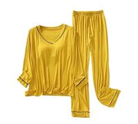 Biancheria intima termica da donna, top e parte inferiore, set di biancheria intima termica accogliente, morbida, slim fit, elastico, in peluche loungewear, tuta termica invernale per il tempo libero