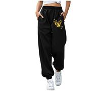 Biancheria intima termica da uomo, classica da donna, con coulisse elastica, vita alta, bel gatto stampato, super morbida, per allenamento invernale, biancheria intima da sci, giallo., XL