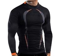 Biancheria Termica Uomo Magliette Calcio Maglia Termica Per Sciare Maglie Invernali Uomo Maglietta Uomo Elasticizzata Ciclismo Uomo Compression Tshirt Lupetto Verde Uomo Magliette Per Palestra Uomo