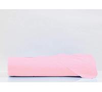 BIANCHERIA WEB Lenzuola Cordonetto 180x300 cm, 100% Cotone, Lenzuola Letto 1 Piazza e Mezza In Tinta Unita, Rosa