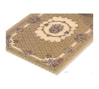 BIANCHERIA WEB - Tappeto Velour Antiscivolo Modello Bouquet By Suardi 85x150cm Beige