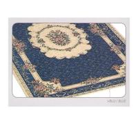 BIANCHERIA WEB - Tappeto Velour Antiscivolo Modello Bouquet By Suardi 85x150cm Blu