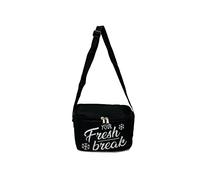 BIANCHERIAWEB Borsa Termica Frigo Porta Pranzo Spiaggia Lavoro Scuola ModelloFresh Break 6L Nero
