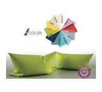 BIANCHERIAWEB - Coppia Di Federe In 100% Cotone In Tinta Unita Modello L.T Federe Beige