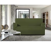 BIANCHERIAWEB Copridivano Antimacchia Elasticizzato Telo Copri Divano In Tinta Unita Poltrona Sofà Protezione Macchie Sporco Lavabile Modello Magico