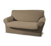 BIANCHERIAWEB Copridivano-Copripoltrona Antimacchia Elasticizzato Tinta Unita Vari Colori Modello Magic 3 Posti Tortora