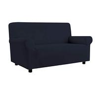 BIANCHERIAWEB Copridivano Elasticizzato Antimacchia Modello Zeno Colore Blu 3 Posti Blu