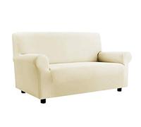 BIANCHERIAWEB Copridivano Elasticizzato Antimacchia Modello Zeno Colore Panna 3 Posti Panna