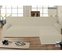 Copridivano Genius Con Penisola Chaise Longue Modello Swing Colore Dover