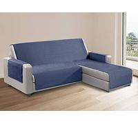 BIANCHERIAWEB Copridivano per Divani con Penisola Lato Sinistro Modello Sphere Blu 240 cm Blu