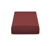 BIANCHERIAWEB Copriseduta per Divano Elasticizzato Antimacchia Genius in Tinta Unita Chaise Longue Bordeaux 1003