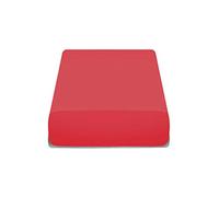 BIANCHERIAWEB Copriseduta per Divano Elasticizzato Antimacchia Genius in Tinta Unita Chaise Longue Rosso 1016