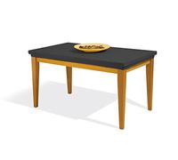 BIANCHERIAWEB Copritavolo Antimacchia Elasticizzato in Tinta Unita Copri Tavola Genius 6 Posti Grigio 1012