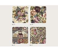 BIANCHERIAWEB Copritavolo Salotto/Cucina Gobelin Lavorazione Jacquard Modello Aurora Ovale 180x240 Dis. H