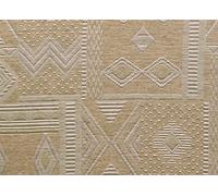 BIANCHERIAWEB Copritavolo Salotto/Cucina Jacquard Modello Mexico Made in Italy 140x240 Beige