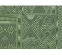 BIANCHERIAWEB Copritavolo Salotto/Cucina Jacquard Modello Mexico Made in Italy Rotondo 180 Salvia
