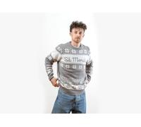 BIANCHERIAWEB Maglione Natalizio Maglioncino Xmas Pullover Girocollo Winter per Adulto S St. Moritz