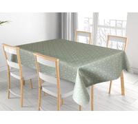 BIANCHERIAWEB Mollettone Tovaglia Copritavolo Gommato Antiscivolo Proteggi Tavolo Costellazioni 140x140 Costellazioni