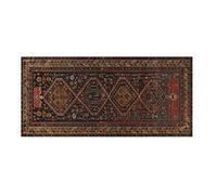 BIANCHERIAWEB Tappeto Antiscivolo Stampa Digitale Linea Emozioni D'Oriente Dis. Shirvan Oro 74x246 Oro