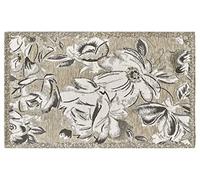 BIANCHERIAWEB Tappeto Arredo Salotto Antiscivolo Scendiletto Camera Dis. Aster By Suardi 140x200 Tortora