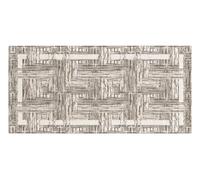 BIANCHERIAWEB Tappeto Arredo Salotto Antiscivolo Scendiletto Camera Dis. Bangkok By Suardi 140x200 Tortora