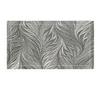 BIANCHERIAWEB Tappeto Arredo Salotto Antiscivolo Scendiletto Camera Dis. Dallas By Suardi 85x150 Grigio