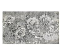 BIANCHERIAWEB Tappeto Arredo Salotto Antiscivolo Scendiletto Camera Dis. Rose By Suardi 85x150 Grigio