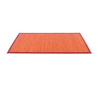 BIANCHERIAWEB Tappeto Bamboo Antiscivolo in Tinta Unita Vari Colori-Misure 50x75 Rosso