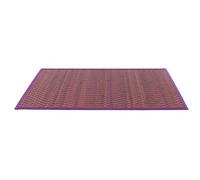 BIANCHERIAWEB Tappeto Bamboo Antiscivolo in Tinta Unita Vari Colori-Misure 50x75 Viola