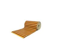 BIANCHERIAWEB Tappeto Bamboo Passatoia Antiscivolo Degradè Colore Arancio 50x280 Arancio