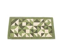 BIANCHERIAWEB Tappeto Cucina Con Retro Antiscivolo Passatoia Fantasia Geometrica Disegno Origami Runner Corsia Made in Italy Sottolavello Lavabile