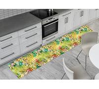 BIANCHERIAWEB Tappeto Passatoia Antiscivolo Con Stampa Digitale Dis. Risveglio 50x230 Risveglio