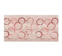 BIANCHERIAWEB Tappeto Passatoia Tessuto Jacquard Linea Emozioni Disegno Giotto Rosso 57x400 Rosso