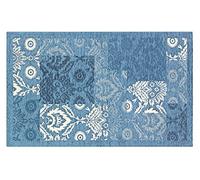 BIANCHERIAWEB Tappeto Velour 175x240 cm Antiscivolo Modello Ghibli By Suardi, Azzurro