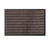 BIANCHERIAWEB Tappeto Zerbino Entrata Ingresso Casa Esterno Interno Antiscivolo Asciugapassi Alaska 40x60 Marrone