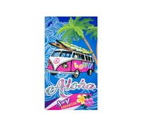 Telo Mare Grande 100x160 Jacquard Spugna Spiaggia Maui Surf Paradise