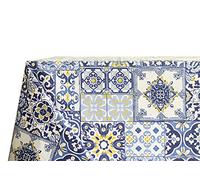BIANCHERIAWEB Tovaglia Cucina e Salotto 140x180 cm Fantasia Amalfi Made in Italy Tovaglia da Tavolo in 100% Cotone
