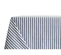 BIANCHERIAWEB Tovaglia Cucina e Salotto 140x240 cm Fantasia Bastoncino Blu Made in Italy Tovaglia da Tavolo in 100% Cotone