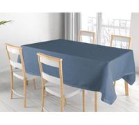 BIANCHERIAWEB Tovaglia Cucina Soggiorno in Cotone con Orlo A Giorno in Tinta Unita Ajour 140x300cm Carta da Zucchero