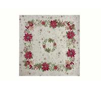 BIANCHERIAWEB Tovaglia Natale Centrino Runner Centrotavola Natalizio Gobelin Candela New 1270 100x100 Candela New