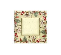 BIANCHERIAWEB Tovaglia Natale Centrino Runner Tavolo Centrotavola Micetti Regali 100x100 Micetti Regalo