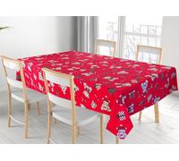 BIANCHERIAWEB Tovaglia Natalizia Cucina Soggiorno in 100% Cotone Disegno Bears RP 140x300 Bears