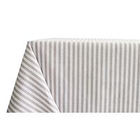 BIANCHERIAWEB Tovaglia per Salotto Cucina in Miros Misto Cotone Made in Italy Bastoncino RP 140x140 Beige
