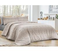 BIANCHERIAWEB Trapuntino Piumino Estivo Primaverile 100gr/mq Leggero Disegno Drops 1 Piazza E Mezza Beige