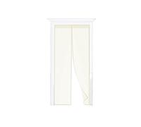 BIANCHERIAWEB Zanzariera Magnetica per Porta Ingresso E Finestre Anti Insetti Zanzare Protezione Mosche Si Chiude da Sola 140X240 Panna